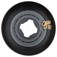 将图片加载到图库查看器,54mm Double Duro Black Gray 101a/95a OJ Skateboard Wheels