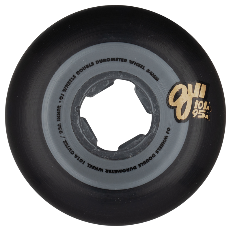 新品　OJ wheels DOUBLE DURO 54mm 101A 95A 54mm /101-95A Chubbies White | Double Duro | OJ Skateboard