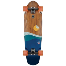 Load image into Gallery viewer, Big Blazer Teak Oceans 32" Kicktail Cruiser