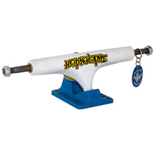 Load image into Gallery viewer, Stage 4 Mark Gonzales White / Blue Trucks