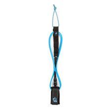 Load image into Gallery viewer, Creatures 7' Pro Leash black cyan