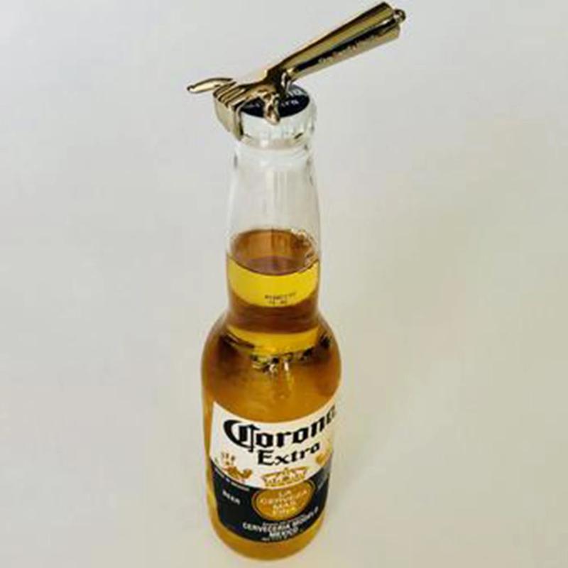 Mini bottle opener discount keychain