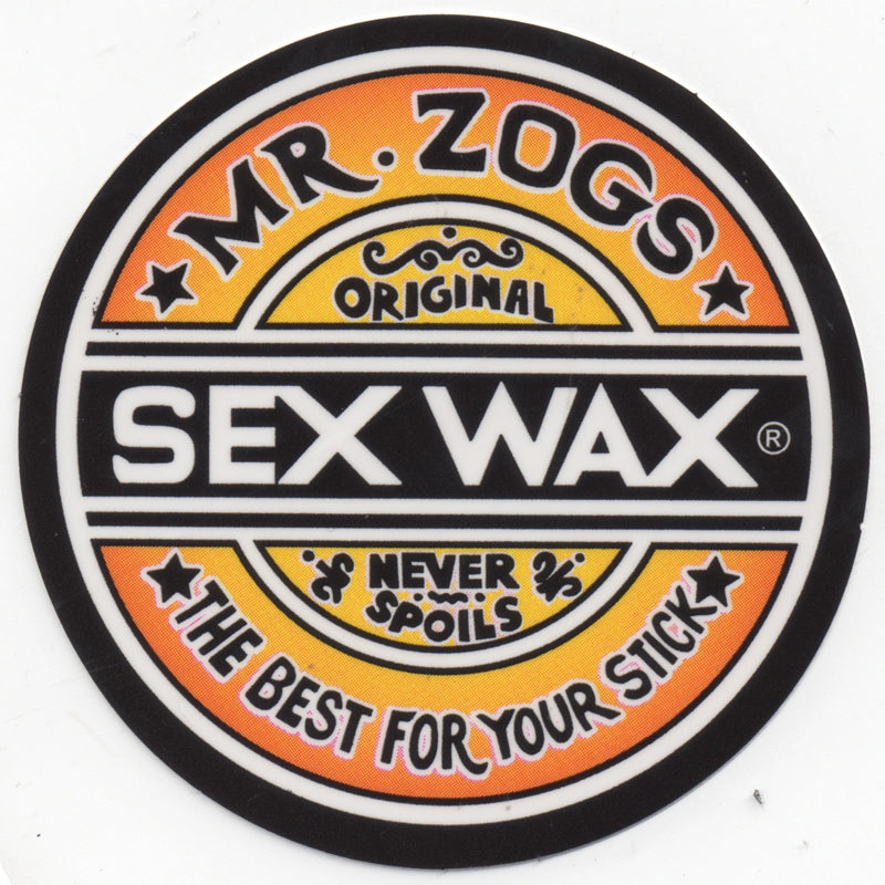 Mr. Zogs Original Sex Wax Sticker