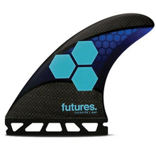 Cargar imagen en el visor de la galería, Medium Futures AM1 Techflex Thruster (Blue/Cyan)