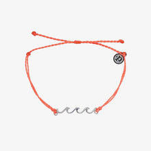 将图片加载到图库查看器,Pura Vida Aloha脚本手链玫瑰金