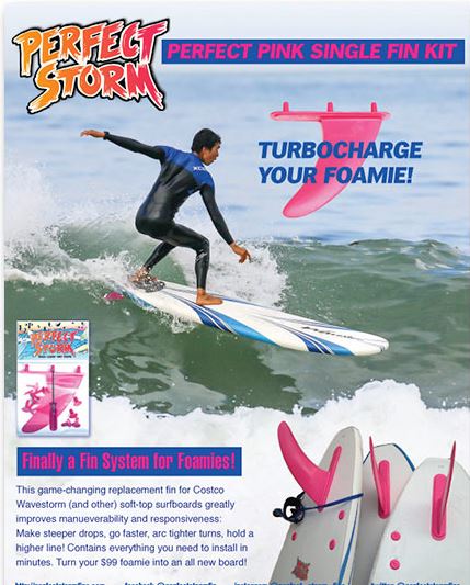 Single fin shop for wavestorm