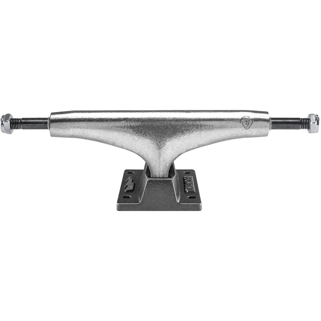 Joey O'Brien 147 Stamped Polished / Black Chrome Skateboard Trucks