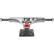 Load image into Gallery viewer, Joey O&#39;Brien 147 Stamped Polished / Black Chrome Skateboard Trucks
