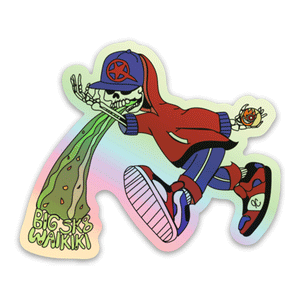 Too Much Too Fast 3" Sticker