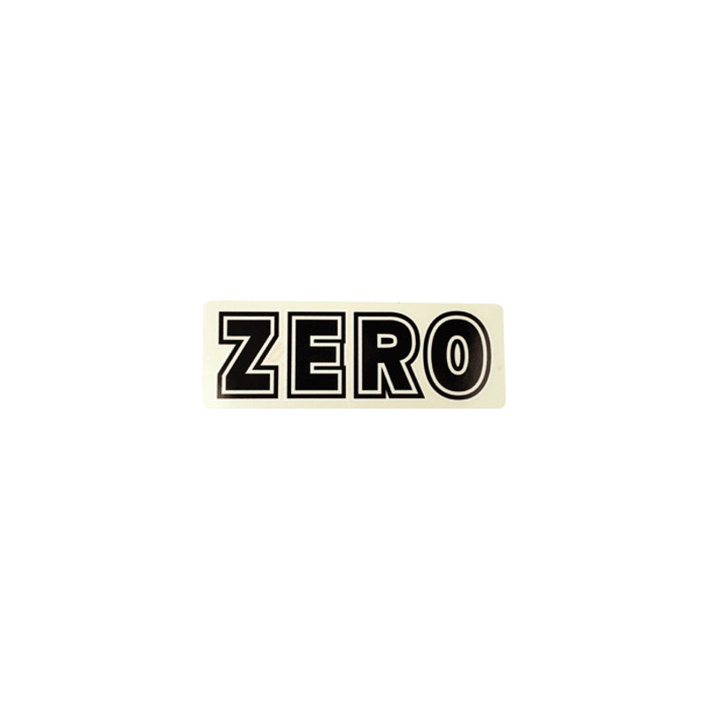 Zero Bold Decal 6.5