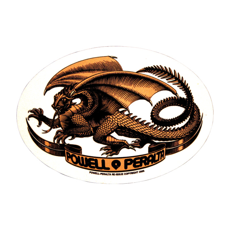 Powell Peralta Oval Dragon Decal