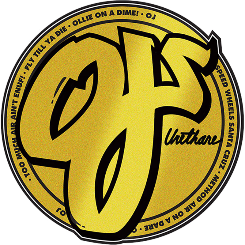 OJ Wheels Sticker 3