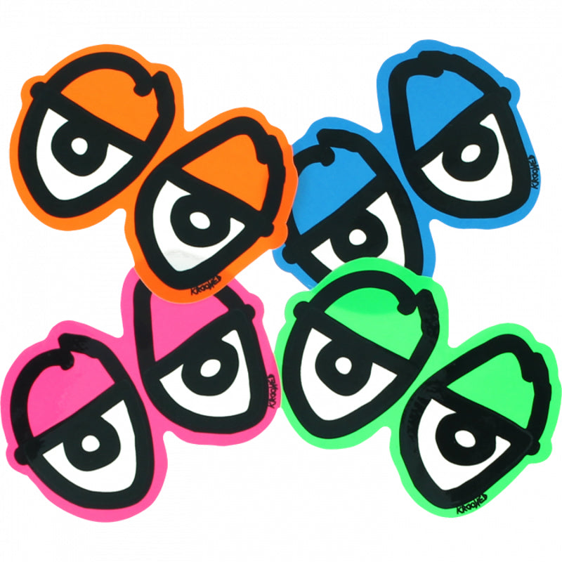 Krooked Diecut Eyes Decal