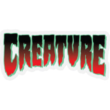 Load image into Gallery viewer, Creature Logo Clear Sticker 4&quot;
