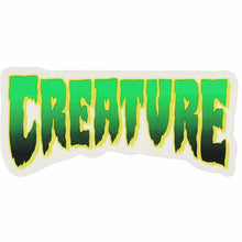 Load image into Gallery viewer, Creature Logo Clear Sticker 4&quot;
