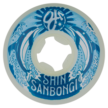 Load image into Gallery viewer, 54mm Shin Sanbongi Dolphins Mini Combos White 99a OJ Skateboard Wheels
