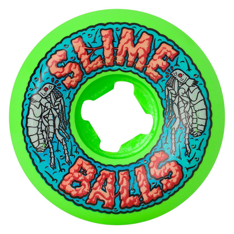 56mm Flea Balls Speed Balls Green 99a