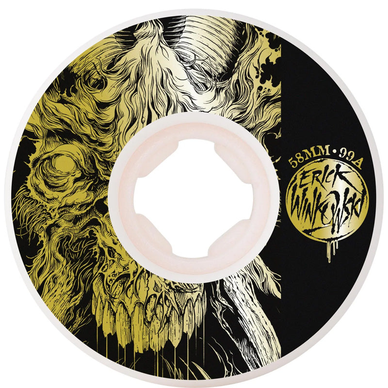 58mm Erick Winkowski Primeval Chubbies 99a OJ Skateboard Wheels