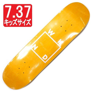 Mini Deck White Logo 7.375"