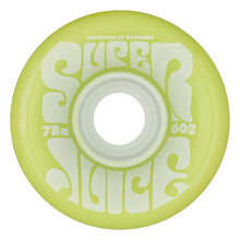 Load image into Gallery viewer, 60mm Super Juice Sage 78a OJ Skateboard Wheels
