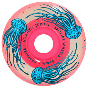 Spitfire x Atlantic Drift Sapphires Formula Four 56mm 90a Pink Radial