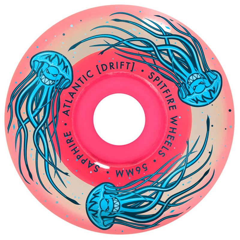 Spitfire x Atlantic Drift Sapphires Formula Four 56mm 90a Pink Radial