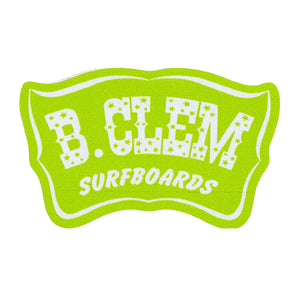 B.Clem  3.5" Sticker