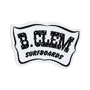 B.Clem  3.5" Sticker