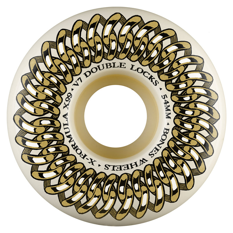 X-Formula Skateboard Wheels Double Lock V7 54mm 99A
