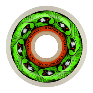 X-Formula Skateboard Wheels Jhanka Monito & Mat 54 V5 Sidecut 99A