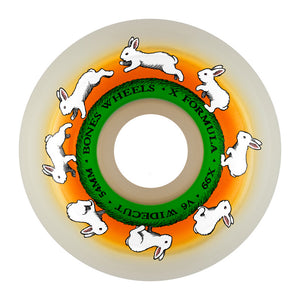 X-Formula Skateboard Wheels Runny Bunny 54 V6 Wide-Cut 99A