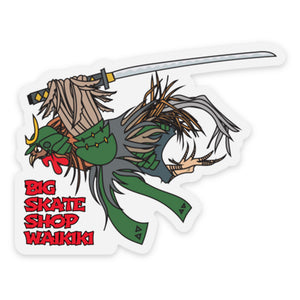 Samurai Chicken 3" Sticker