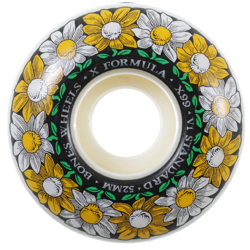 BONES X-FORMULA53㎜99a V1 Bones X-Formula V1 Pushing Up Daisies 53mm 99a – Quality