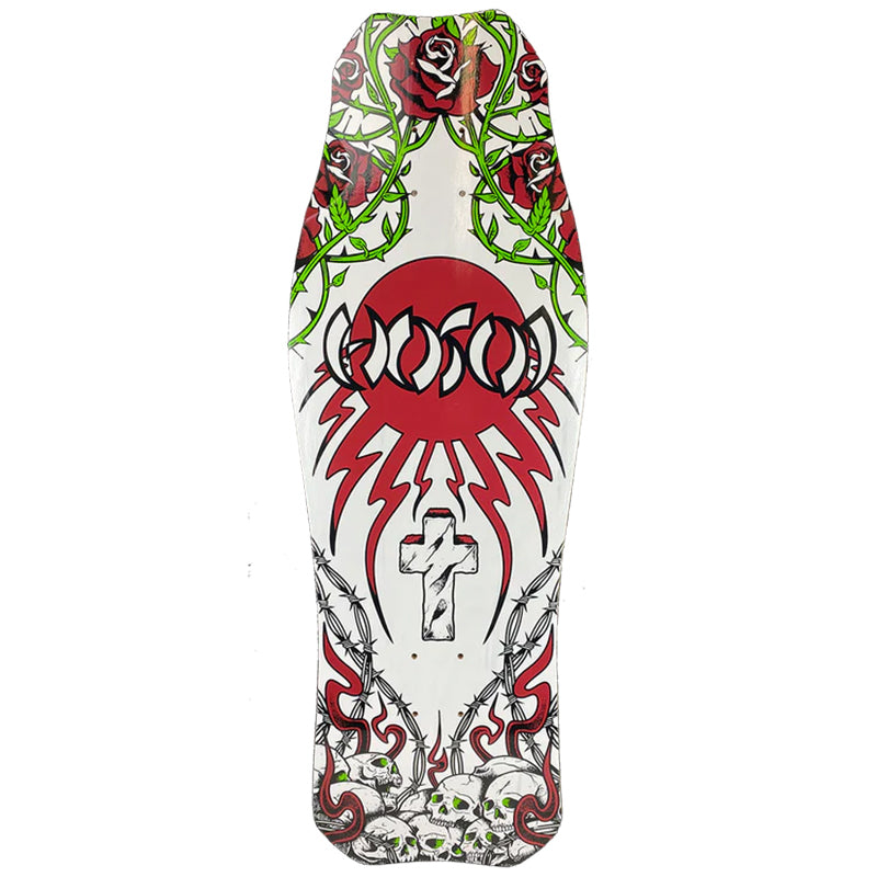 Hosoi Skull N' Roses OG Hammerhead Deck 10.5