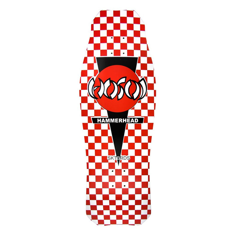 Hammerhead Checkerboard Reissue - Red 10.5″