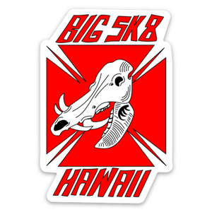 Hawaiian Hawk 3" Sticker
