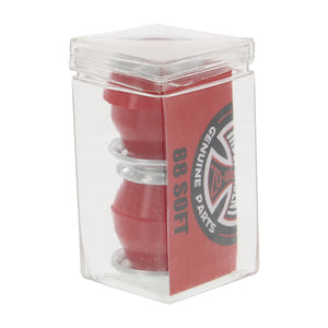Independent Standard Conical Cushions 88a Red 2pr w/ Washers