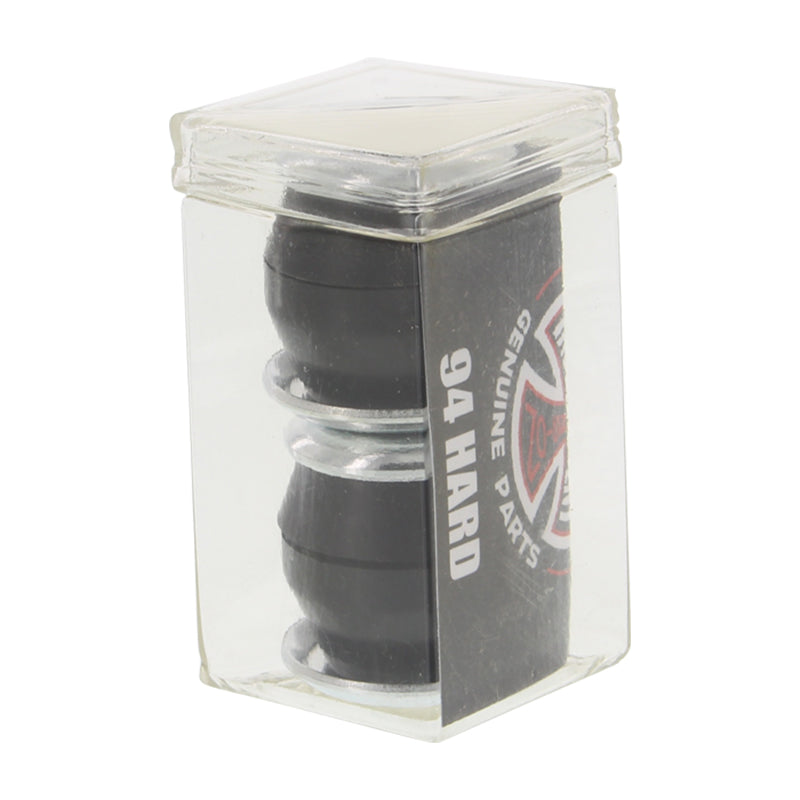 Independent Standard Conical Cushions 94a Black 2pr w/ Washers