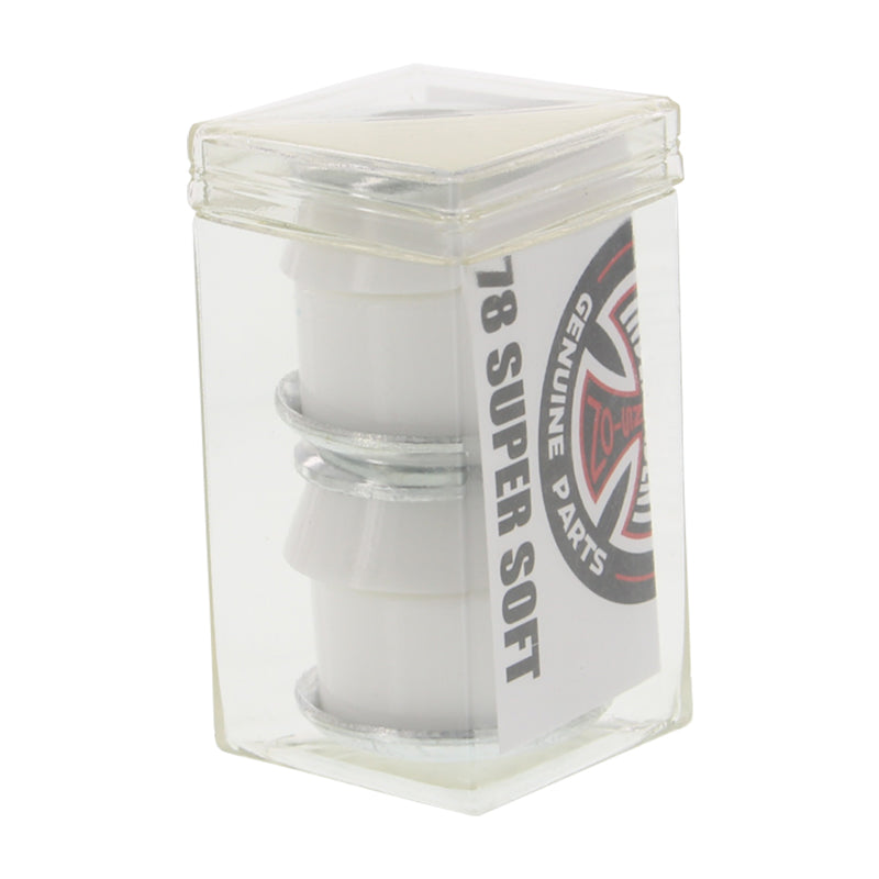 Independent Standard Cylinder Cushions 78a White 2pr w/ Washers