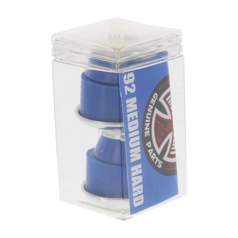 Independent Standard Cylinder Cushions 92a Blue 2pr w/ Washers