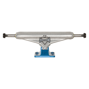 Stage 11 Forged Hollow Cant Be Beat 78 Silver Ano Blue Standard Skateboard Trucks