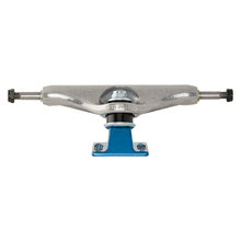 Load image into Gallery viewer, Stage 11 Forged Hollow Cant Be Beat 78 Silver Ano Blue Standard Skateboard Trucks
