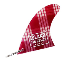 Load image into Gallery viewer, Island Fin Design Keychain
