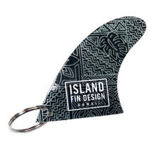 Load image into Gallery viewer, Island Fin Design Keychain
