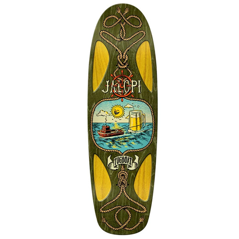 Jalopi Tug Boat Skateboard Deck 9.8