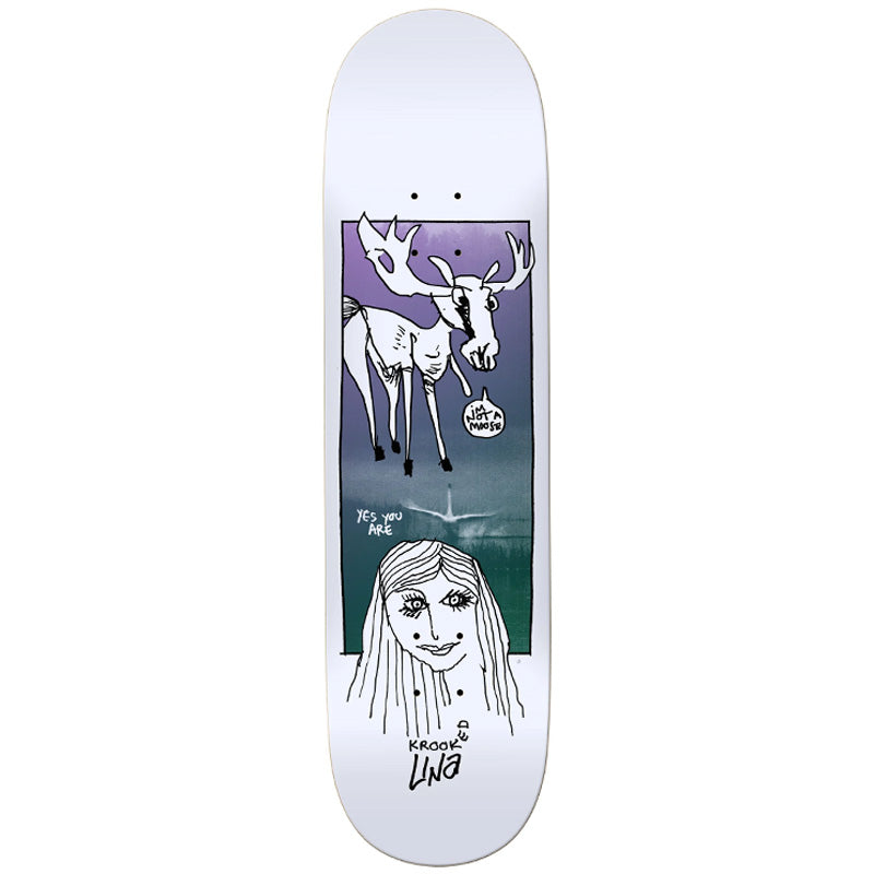 Una Debate Skateboard Deck 8.38