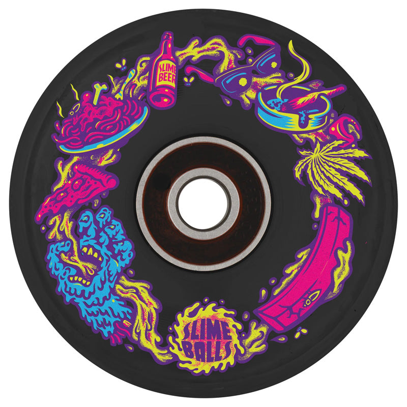Limited Edition 60mm Light Ups Neon Vomit 78a