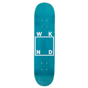 Mini Deck White Logo 7.25"