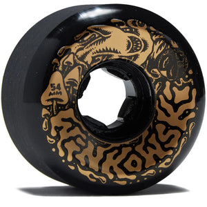 Winkowski Dope Planet Elite Hardline Skateboard Wheels - Gold/Black