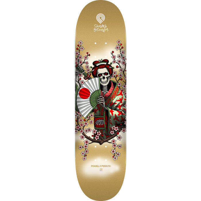 Yosozumi Samurai Skateboard Deck 8.25
